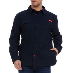 Firestone Tires Men’s Black Utility Button Down Work Shirt XL New With Tags